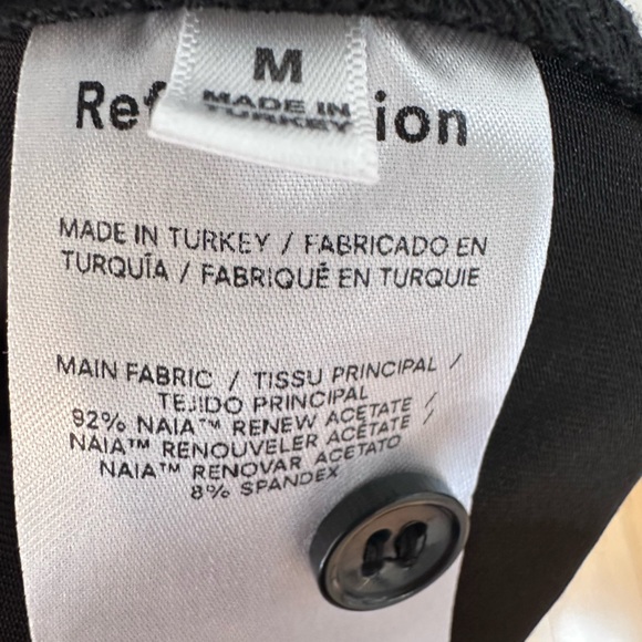 Reformation Black Maxi Dress with Red Belt - Picture 9 of 9